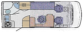 Hymer Starline 640 layout